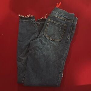 SPANX Skinny Distressed Jeans XS